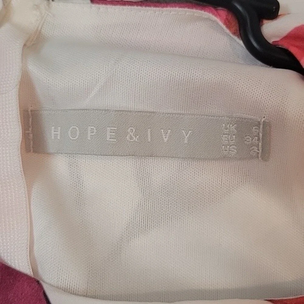 Hope & Ivy Womens White Floral Maxi Dress 2  Bridal Era Regencycore - Picture 4 of 11